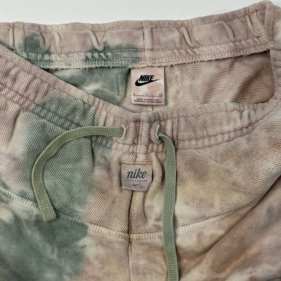 Nike‎ Sportswear Mens Club Fleece Tie Dye Jogger Pants Bicoastal Pink White Sz S - Picture 8 of 10